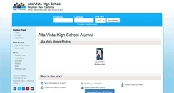 Desktop Screenshot of altavistahighschool.org