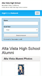 Mobile Screenshot of altavistahighschool.org